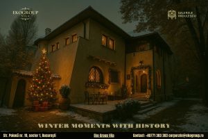 Poveste de Craciun între rafinament și istorie: Crăciunul anilor ’30 la fosta Casă Tătărăscu, azi Eko Group Vila